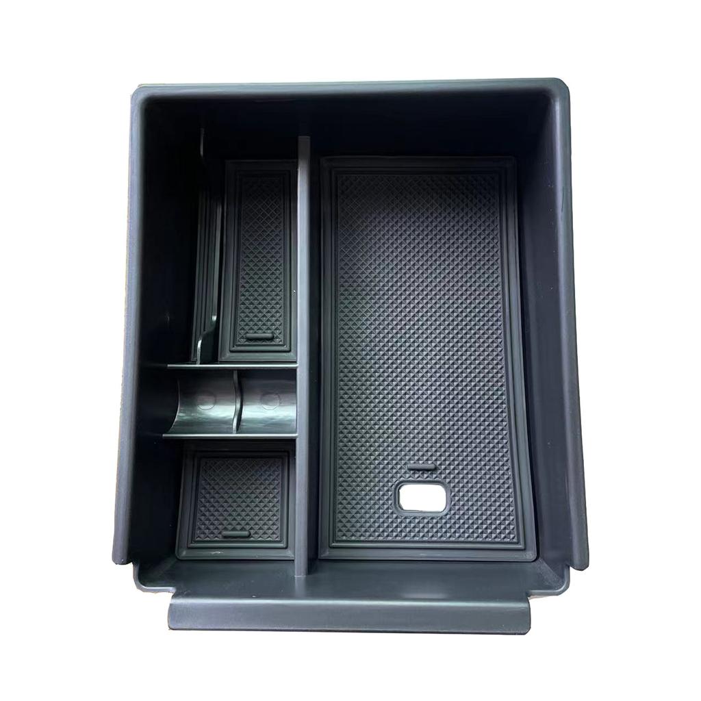 Center Console Organizer Tray For Hyundai Tucson NX4 Limited 2022 Car Central Armrest ABS Secondary Storage