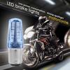 Motorcycle LED Brake Lights Double Contact Strobe Signal StopTail Lamp Parking Turning Light Lighting Accessories 2.6W/6W
