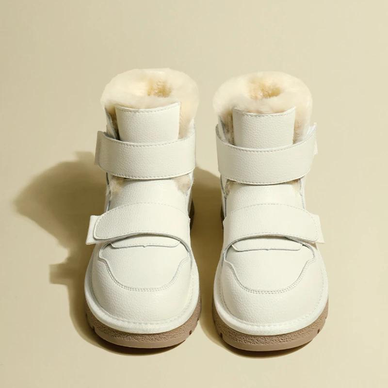 Новые зимние женские ботинки, толстые меховые плюшевые женские зимние ботинки на платформе, сохраняющие тепло, ботильоны, водонепроницаемые кроссовки для отдыха на открытом воздухе, Botas Mujer