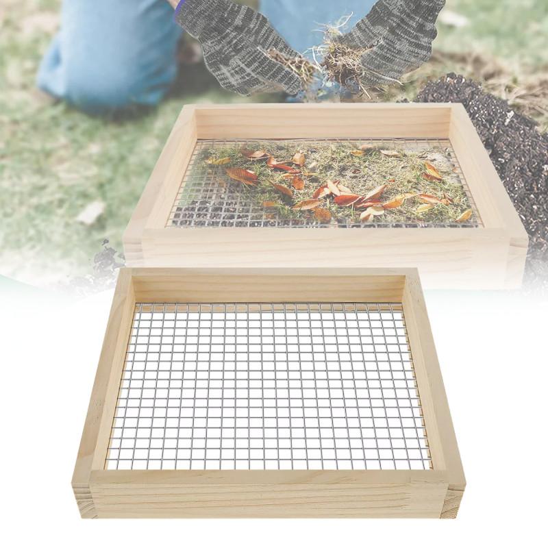 Премиальное садовое сито, созданное для легкой просевки компоста, почвы и горшечной смеси