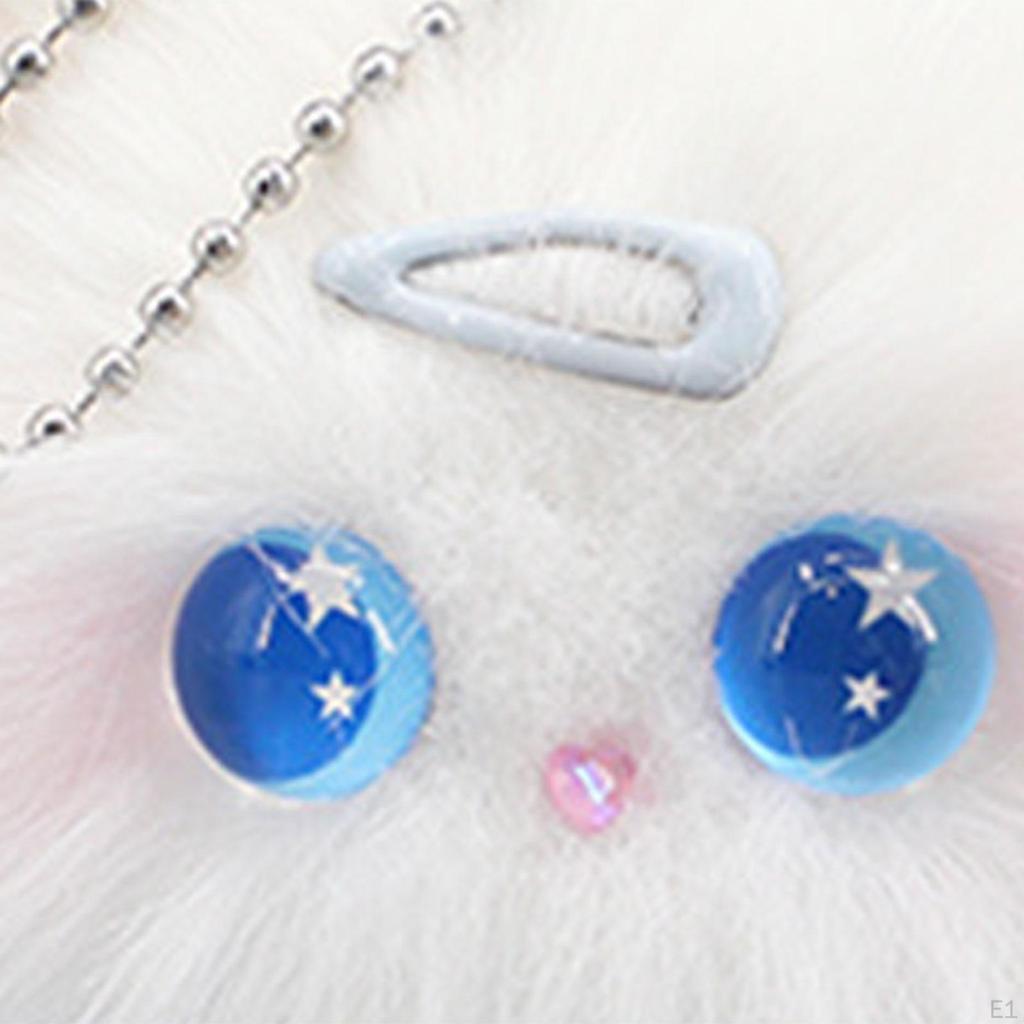 Плюшевый брелок для ключей в виде кошки, подвесной аксессуар, украшение для куклы из мультфильма