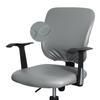 Chair Cover Office Computer Chair Split Seat Cover Washable Backrest Cover Seat Cushion Slipcover Removable Arm-chair Protector