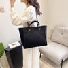 Fashion Simple Handbags Canvas Chain Bag Casual Large Capacity Chain Zipper Women's Shoulder Bag Tote Bag For Commute Shopping