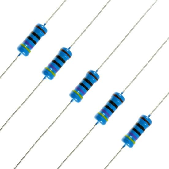 300 шт. 1/4 Вт 30 пленочных резисторов 0,01 значений Металлический допуск Ассорти Набор