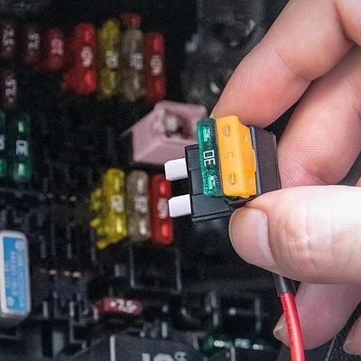20 шт. Блок предохранителей Питание Новый контур Адаптер M2 Легко установить Миниатюрный Стандартный Ножевой Автомобильный Держатель предохранителей Автоаксессуары