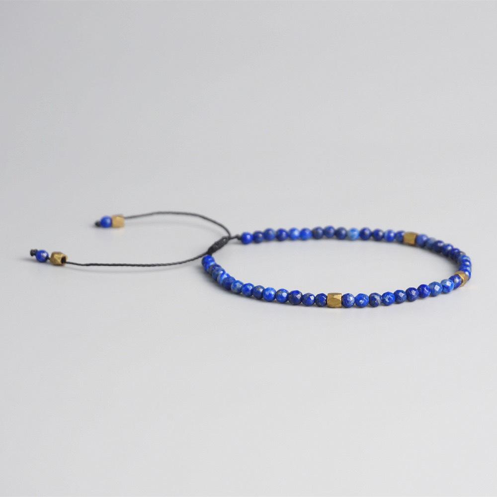 Натуральный камень лазурит тигровый глаз сплетенные вручную браслеты могут принести удачу и любовь мужчинам и женщинам