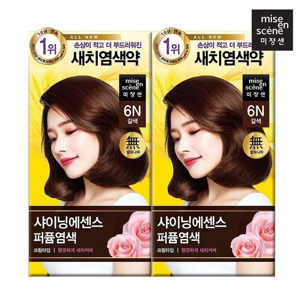 mise en scène Shining Essence 6N Brown 100G 2ea