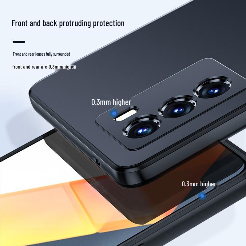 Матовый чехол из жидкого силикона для iQOO Neo5S