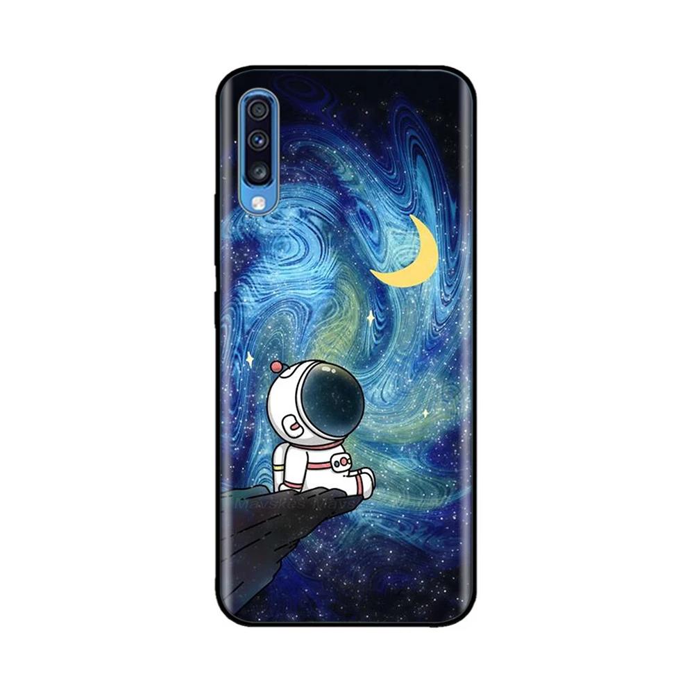 Чехол Для Samsung Galaxy A70 Мягкий Гладкий Жидкий Силикон Полная Защита Ударопрочный Бампер Для Samsung A70 Чехол A 70 A705F Fundas