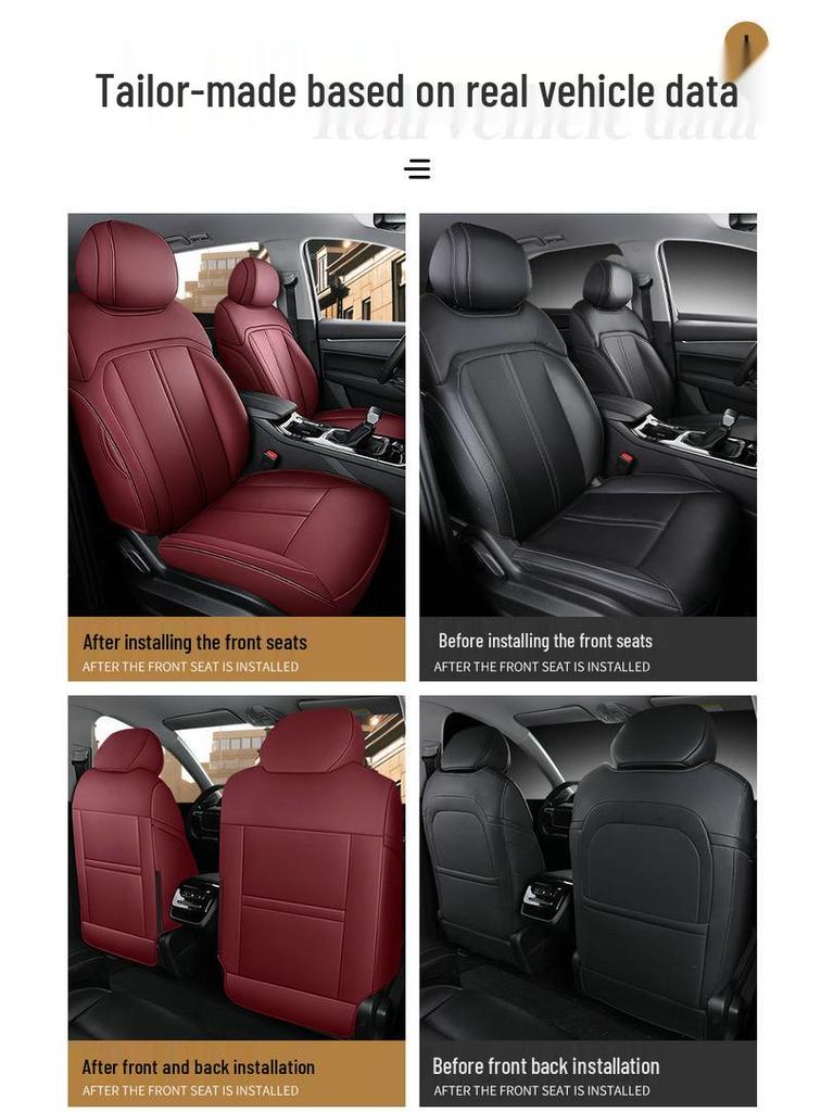 Wuling Capgemini Full Surround Seat Cover for 6-Seater - All-Season Cushion