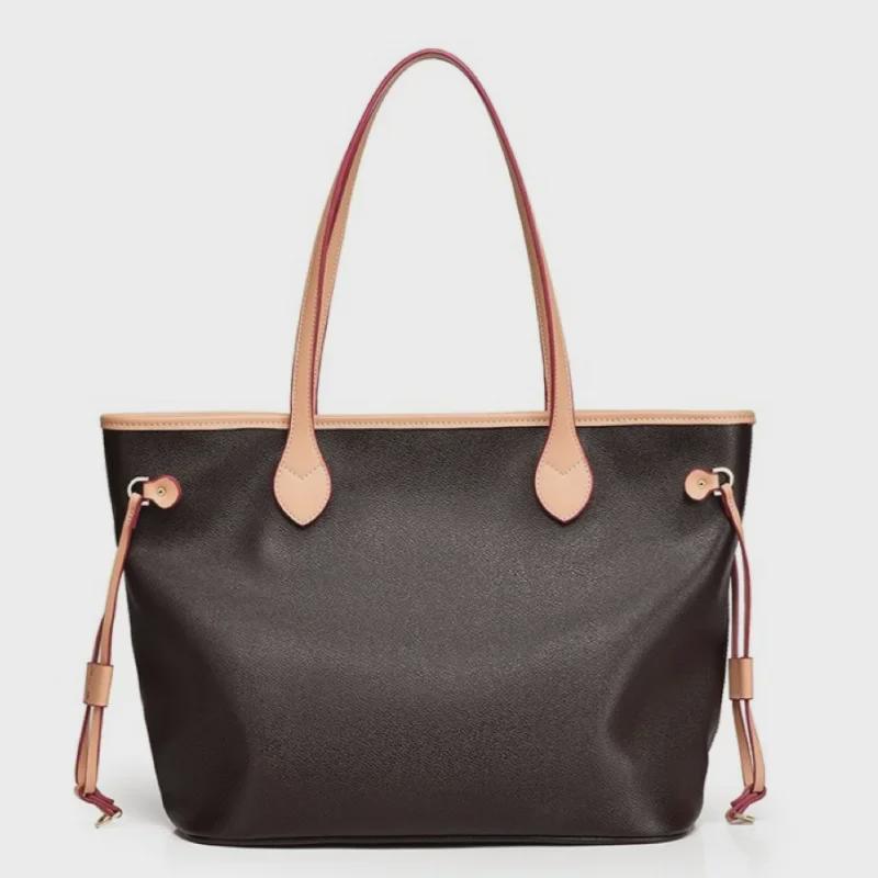 2024 Classic Flower Checkerboard Versatile Tote: Fashionable One-Shoulder or Hand-Held Mother-Daughter Bag