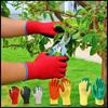 2 Pairs Latex Coated Gardening Gloves Thorn Proof Long Sleeve Gloves Durable Work Gloves