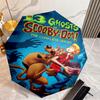 Halloween fantasy comedy adventure cartoon movie Scooby-Doo umbrella is suitable for all seasons, including home travel and outdoor activities Y13