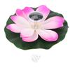 Solar Pond Pool Lights LED Color Changing Lotus Flower Waterproof  Floating LampLight Yellow