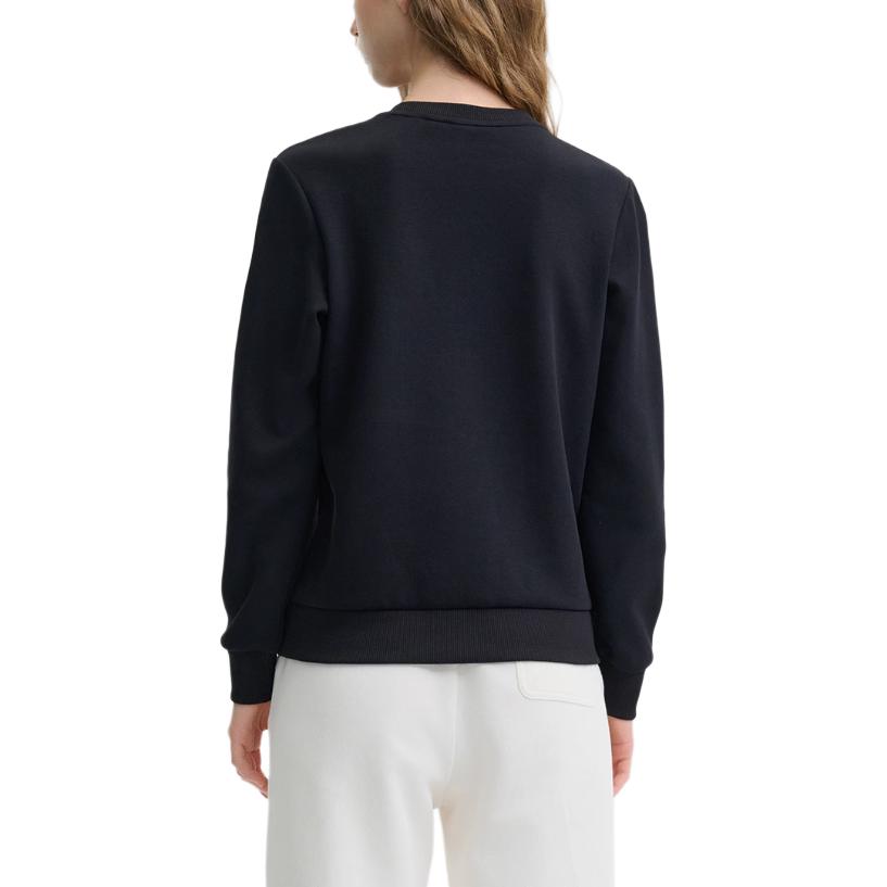 Fila Серия Heritage Модный Повседневный Удобный Универсальный Свитшот с Длинным Рукавом Женский свитшот Черный F11W448210F-BK