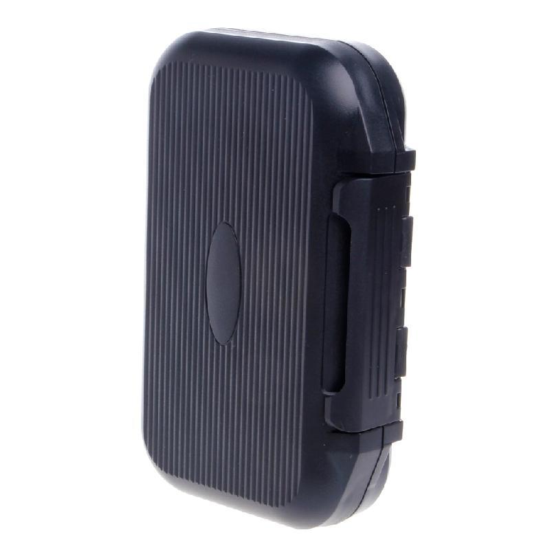 1 шт. Портативный чехол для рыболовных приманок, водонепроницаемый двухслойный ящик для хранения рыболовных приманок