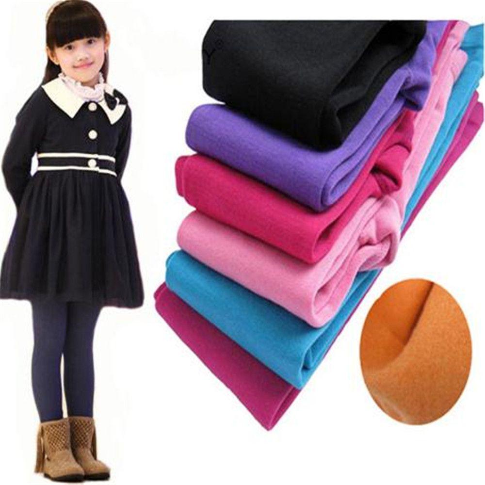 Thick Pantyhose Keep Warm Kids Stockings Girls Pants Thermal Trousers Children Leggings