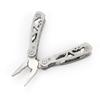Мини многофункциональные складные плоскогубцы из нержавеющей стали, высококачественные, 6 в 1 с ножом
