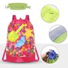 Large Mesh Toy Storage Backpack for Kids: Sand Play Set & Tools Organizer