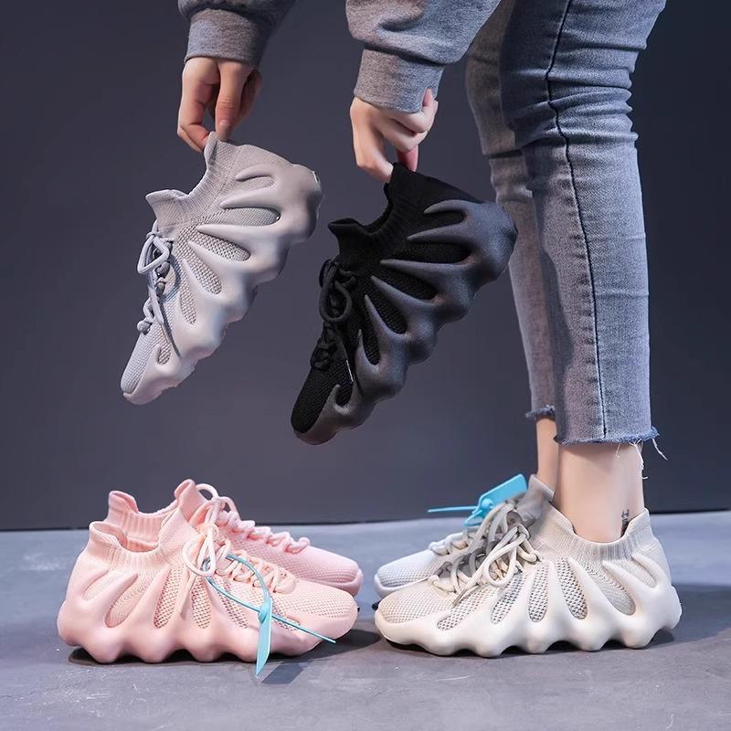 Женские кроссовки из сетки, фитнес, амортизация, кокосовые, повседневные спортивные кроссовки, универсальные сетчатые кроссовки, летние дышащие кроссовки на мягкой подошве для мужчин