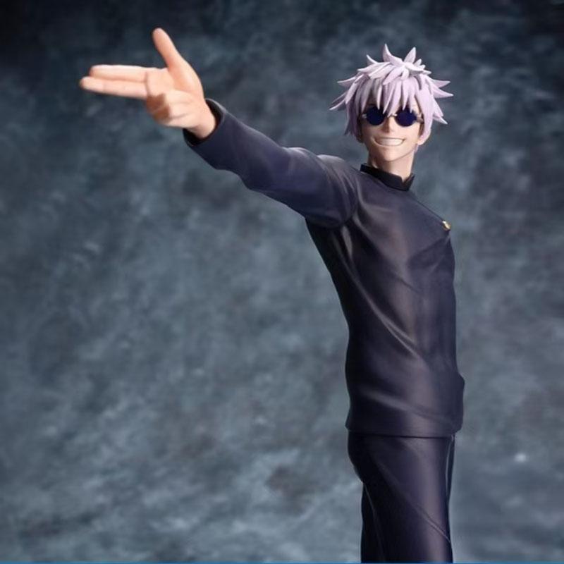 Аниме Фигурка Jujutsu Kaisen Самый сильный Годжо Сатору Гэто Сугуру Модель сцены битвы Коллекция ПВХ Игрушка Украшение Подарок на день рождения