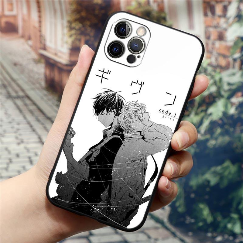 Чехол для телефона с героями мультфильмов «GIVEN Japan Anime Give Back» для Apple iPhone 14 13 12 11 Pro Max 8 7 SE 2020 2022 XR XS Mini Plus, чехол