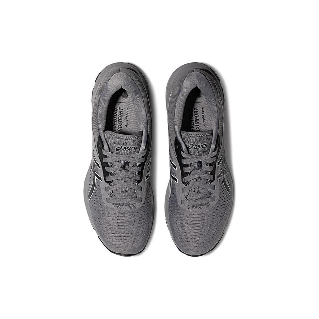 Asics Gel-Pulse 12 Удобные сетчатые кроссовки из синтетической кожи с амортизацией, прочные, низкие, для тренировок и бега, мужские, серые, 1011B729-020
