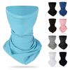 Женский пылезащитный шарф для езды, ветрозащитный охлаждающий бафф для шеи, волшебный шарф-труба, бандана, тонкая маска для лица