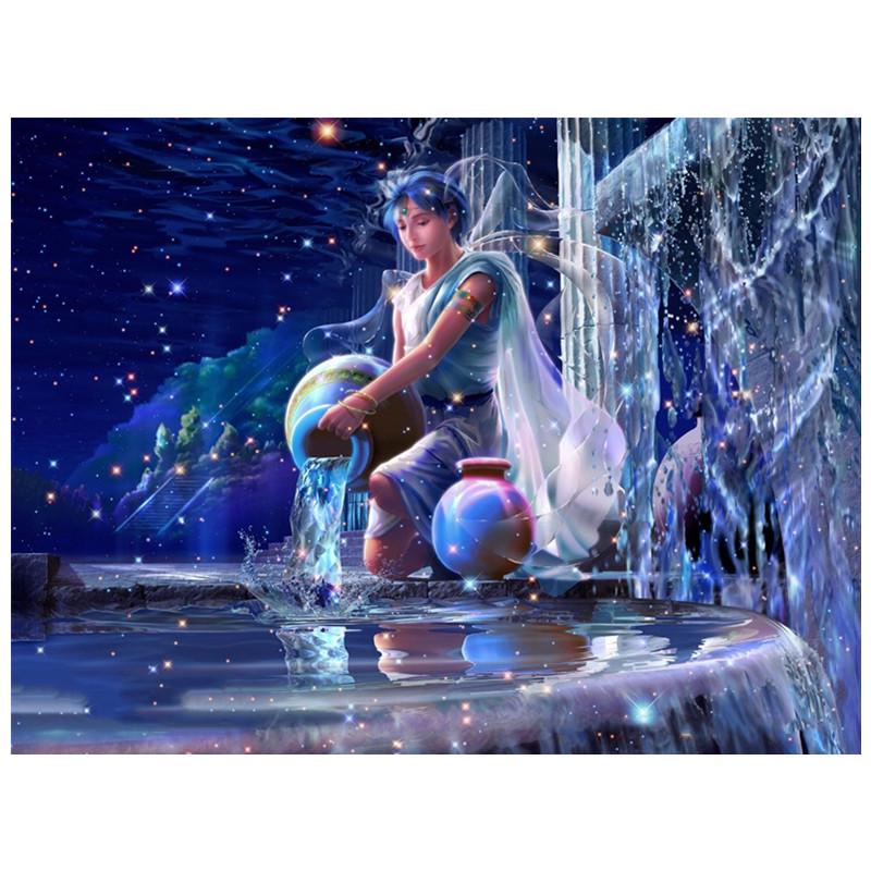 Полный 5D алмазная живопись Двенадцать созвездий DIY Алмазная вышивка Алмазная мозаика Наборы для вышивки крестом Домашний Декор Подарок