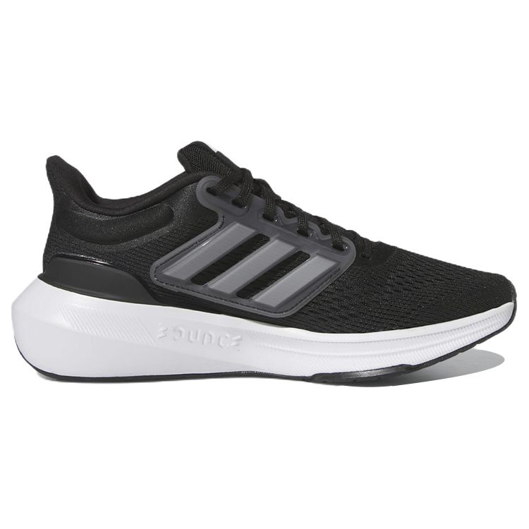Adidas Ultrabounce Big Kid черно-белые детские кроссовки Core-Black Cloud-White HQ1302