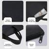 96x69CM Large Black Art Portfolio Bag Durable Canvas Storage Poster Painting Board Carry Handbag Art Students Organizer w/Pocket