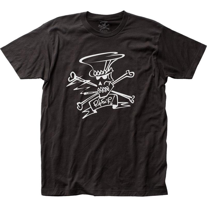Slash R&FNR Unisex T-Shirt Music Classic Concert Rock N Roll Band Tee New Black