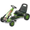 VidaXL Pedal Kart with Adjustable Seat Green