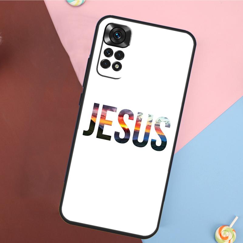 Библейские цитаты Иисус Бог Чехол Для Xiaomi Redmi Note 14 13 12 9 10 11 Pro 9S 10S 11S 12S Redmi 14C 10C 12C 13C Чехол