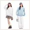 Женская свободная толстовка MJ STYLE с круглым вырезом
