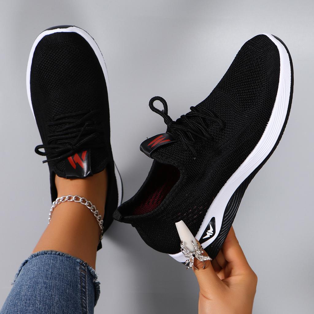 Весенняя новая женская спортивная обувь, модная, дышащая, легкая, нескользящая, износостойкая, повседневная спортивная обувь, обувь на плоской подошве