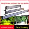 LED Car Long Light Bar Double Row Lens Spotlight for Off-Road Vehicles