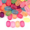 100pcs/Lot Oval Acrylic Beads Colored Loose Spacer Bead Hole 1.5mm For Handmade Bracelet Necklace Charm Jewelry Making Supplies