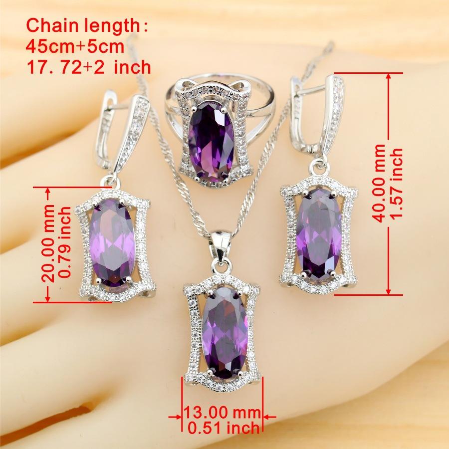 Luxe AAA Zircon Set Jewelry Earrings Rings Bracelet Necklace Mothers Day Gift