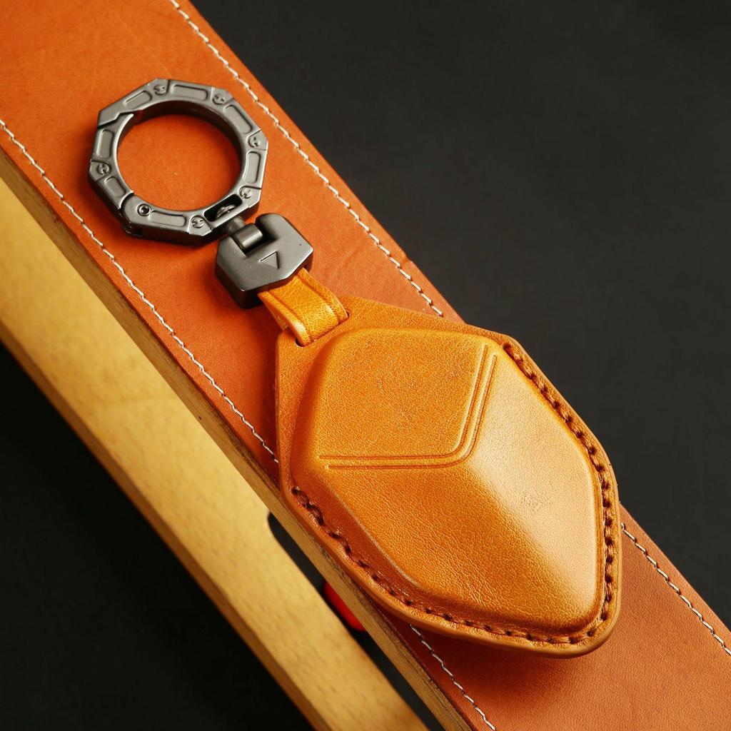 Чехол для смарт-ключа Changan Dark Blue SL03 с держателем для карт и пряжкой