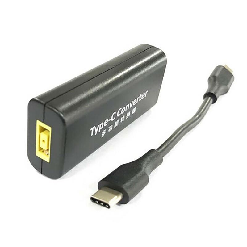 Usb-C Male To Square Usb Female Power Charger Converter для Lenovo Thinkpad