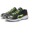 Li Ning Thunder Collection Тренировочные, нескользящие, износостойкие, дышащие, низкие, для бадминтона, унисекс, черные, AYTS024-3