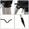 Телескопический кронштейн для рыбалки, подставка для удилищ, 3-секционная, подставка для удилищ, основание, штатив для удилищ, инструменты