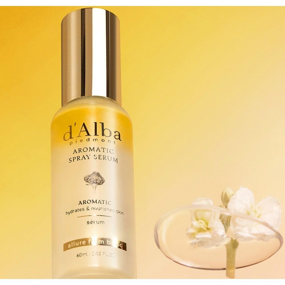 d'Alba White Truffle First Aromatic Spray Serum 60 мл + Double Mask Pack Set, 60 мл, 3 набора
