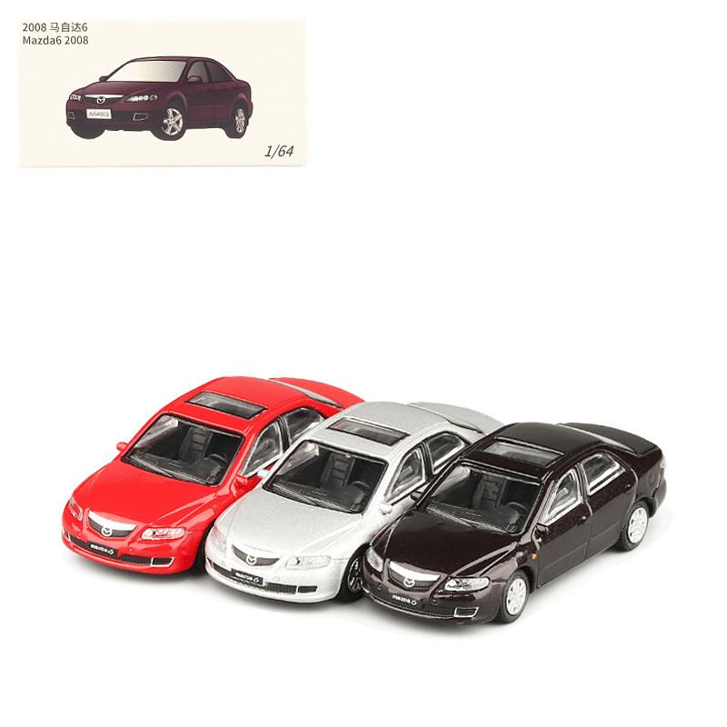 1/64 Scale Alloy for Mazda 6 Sedan Car Model Simulation Children's Toy Gift