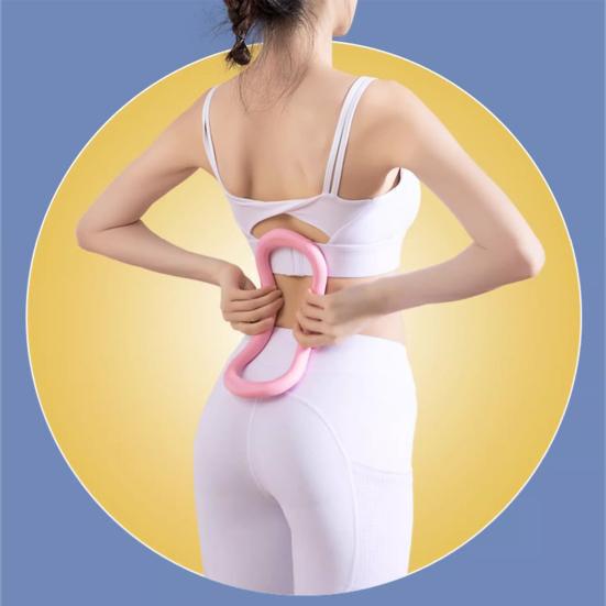 Кольцо для йоги для ног и голеней, растяжка тела, йога, пилатес, тренировка, фитнес-круг, массаж мышц, круг для упражнений, домашний тренажерный зал, оборудование для тренировок