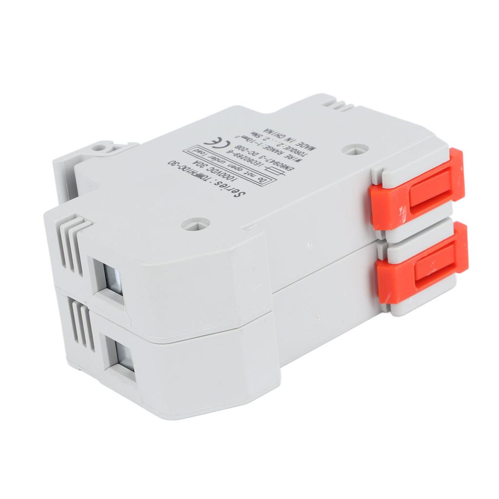 Автоматический выключатель постоянного тока 1000 В с 2 предохранителями Эффективная защита Автоматический выключатель Набор предохранителей для электроприборов 15 А