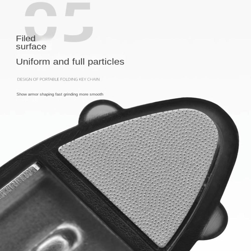 Профессиональный нержавеющий складной маникюрный ультратонкий прочный мини-триммер для ногтей с пилкой для ногтей инструменты для педикюра кусачки для ногтей дорожный