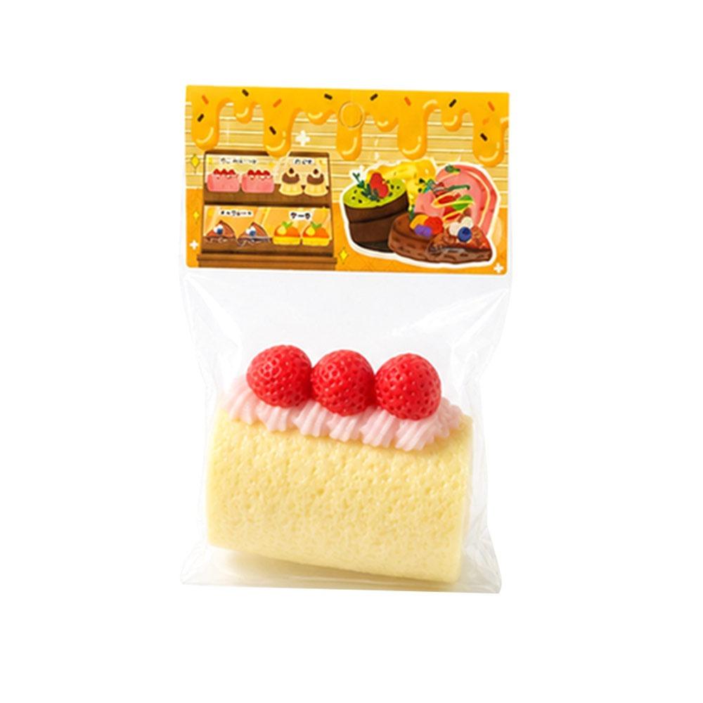 TPR Dessert Squishy Toy Soft Squeezable Squeeze Toy Fashion Squishy Pinch Le  Sensory Play