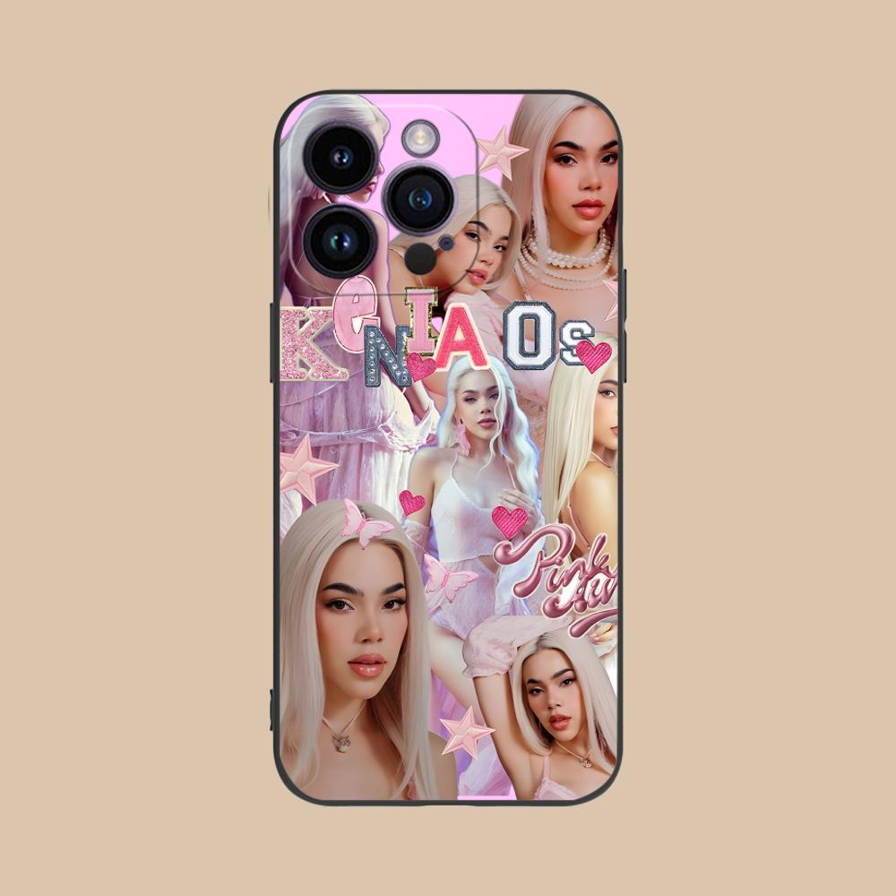 Kenia OS Mobile Cell Phone Case for iPhone 17 16 15 14 13 12 11 X XR XS 8 7 Air Pro Max Plus Mini Colorful Cover Luxury Pretty